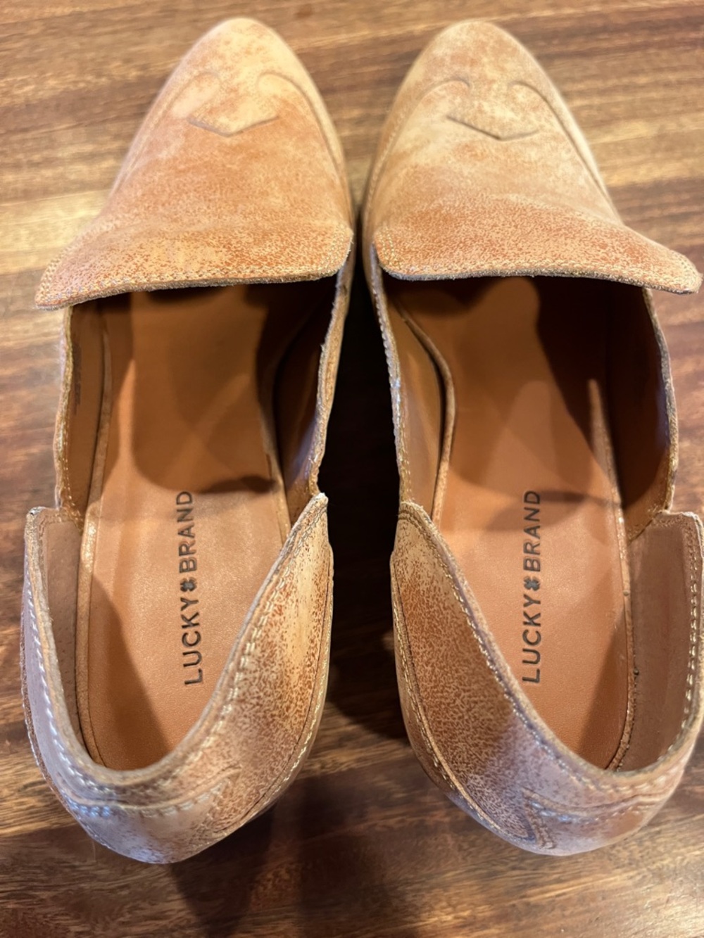 Lucky cut out leather shoes size 10 - Picture 8 of 10